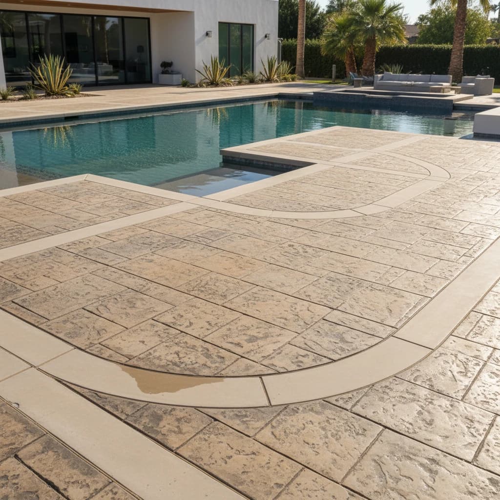 Pool deck