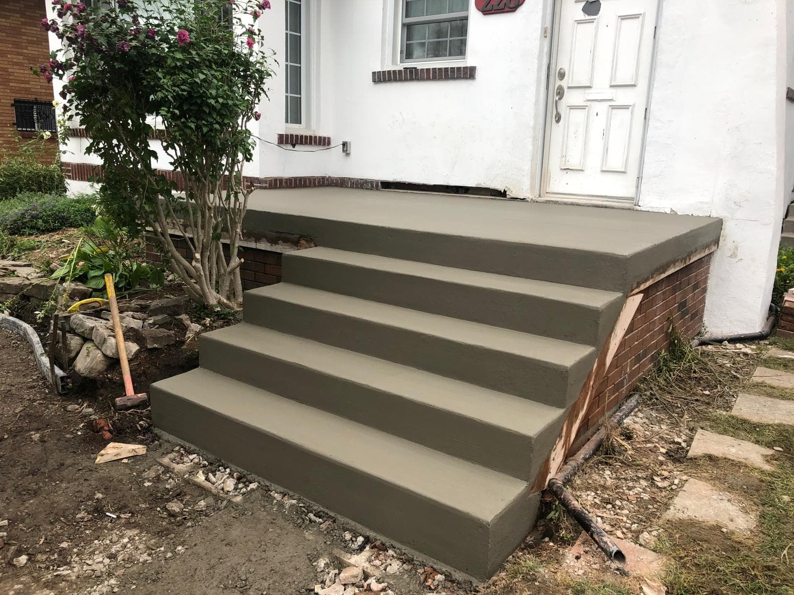 Front Entrance Steps