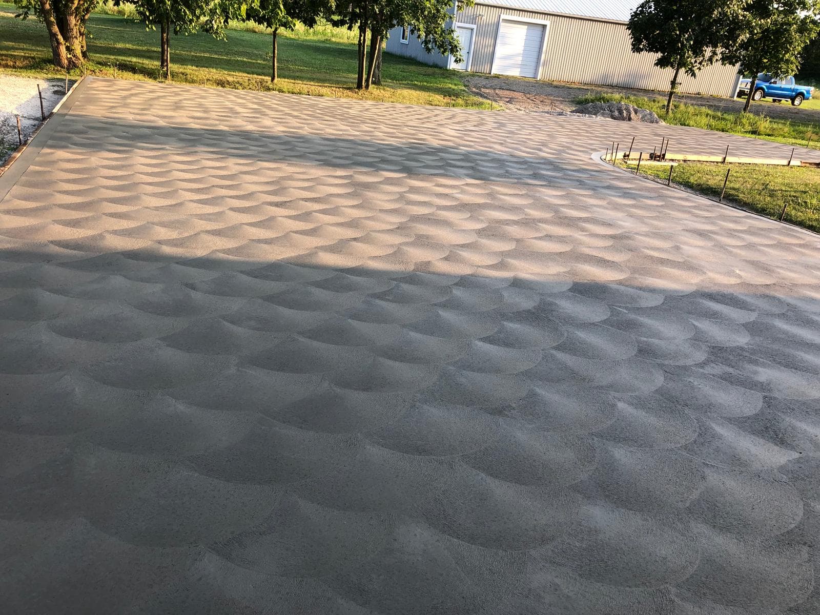 Fan Pattern rosette Driveway
